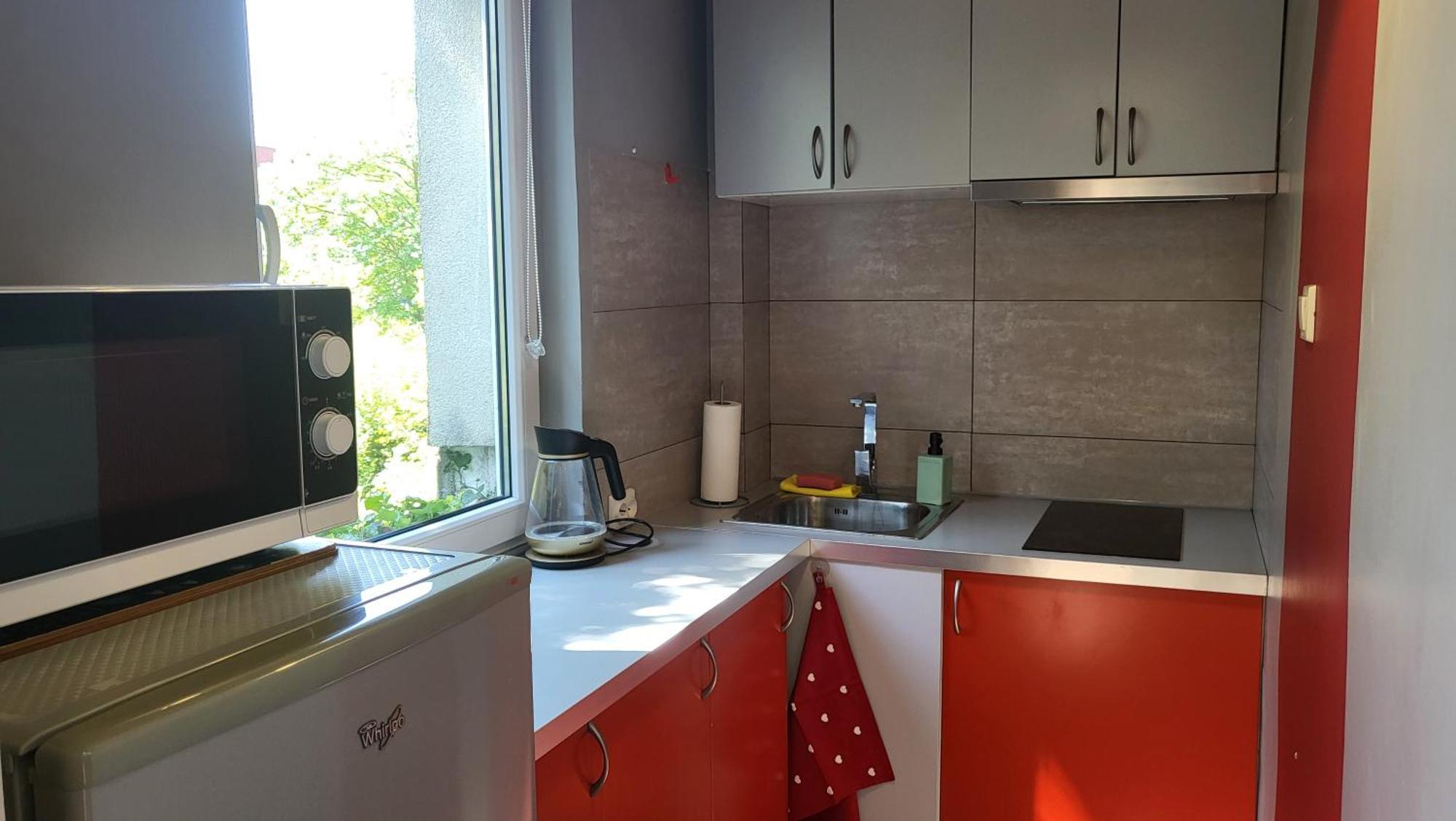 Studiospanie Studio Kapitana Z Balkonem Na Parterze กดัญสก์ ภายนอก รูปภาพ